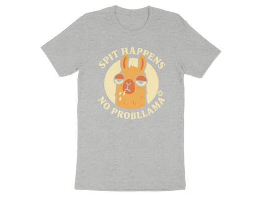 Spit Happens No Probllama Graphic T-Shirt product