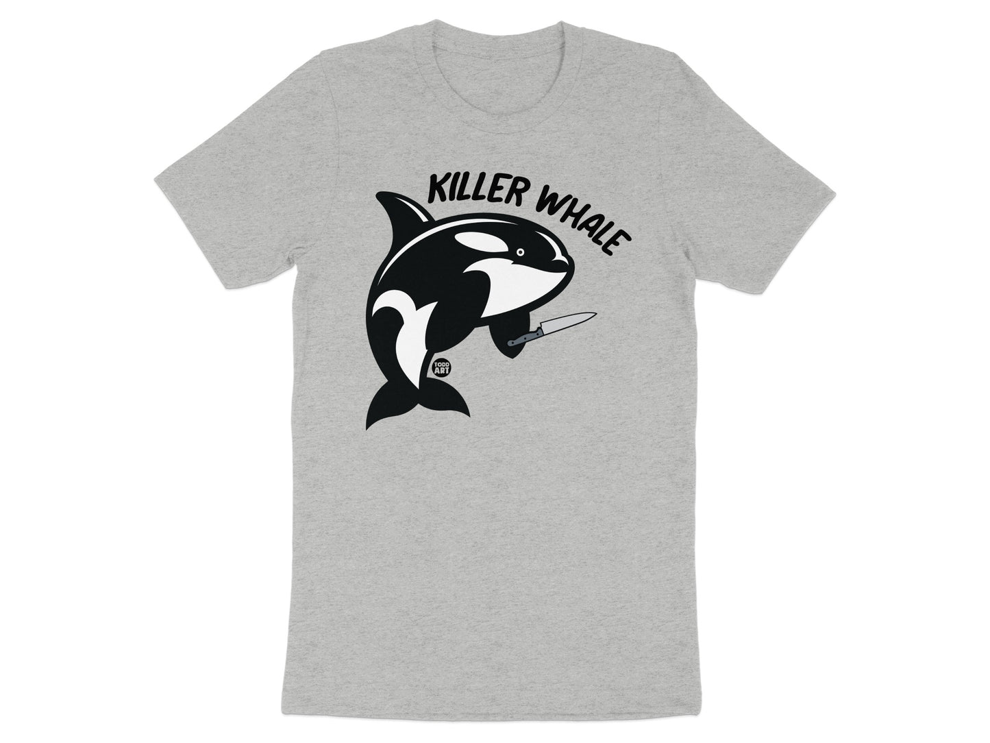 Killer Whale Graphic Shirt Bold Design