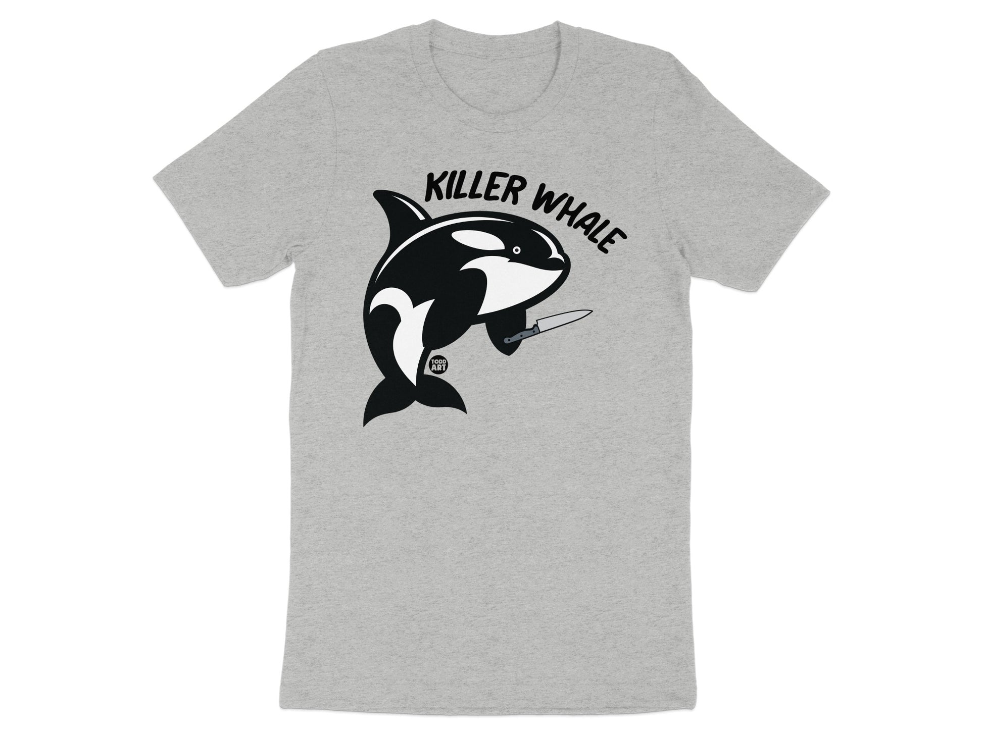 Killer Whale Graphic Shirt Bold Design