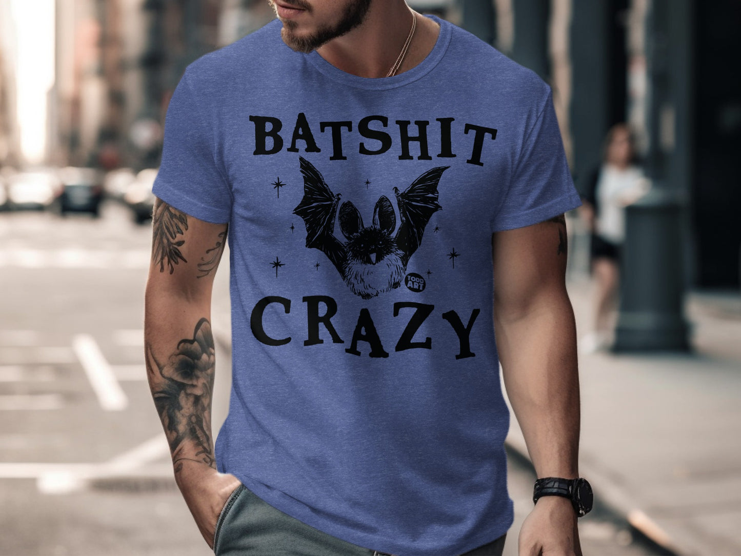 Batshit Crazy Graphic Printed T Shirt product