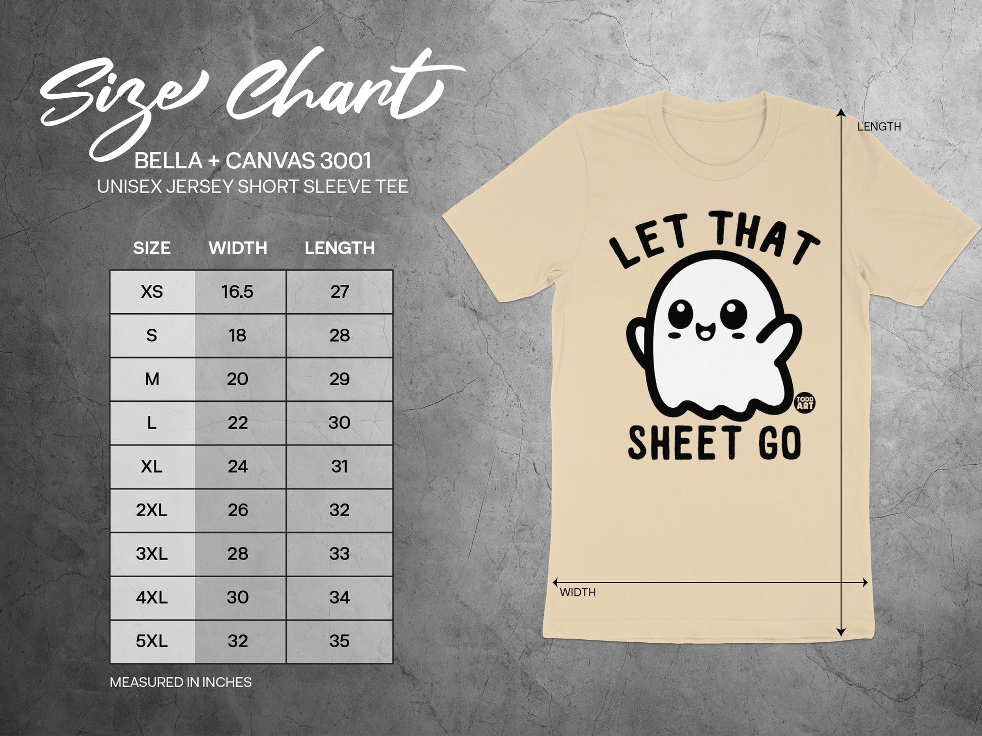 Let That Sheet Go Cute Ghost Unisex T-Shirt product
