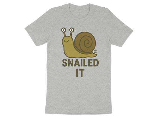 Funny Snail Snailed It Graphic T-Shirt product type