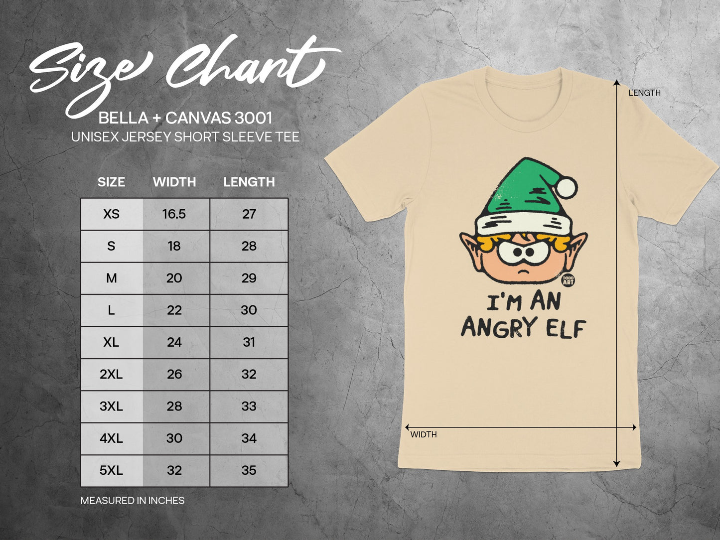 I'm An Angry Elf Unisex Jersey Short Sleeve Tee product type