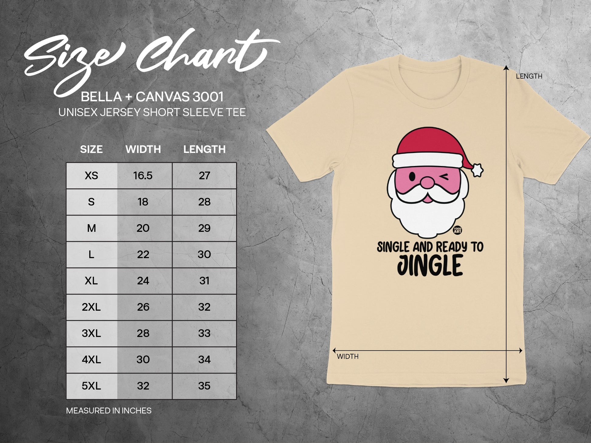 Single And Ready To Jingle Unisex Short Sleeve Tee product