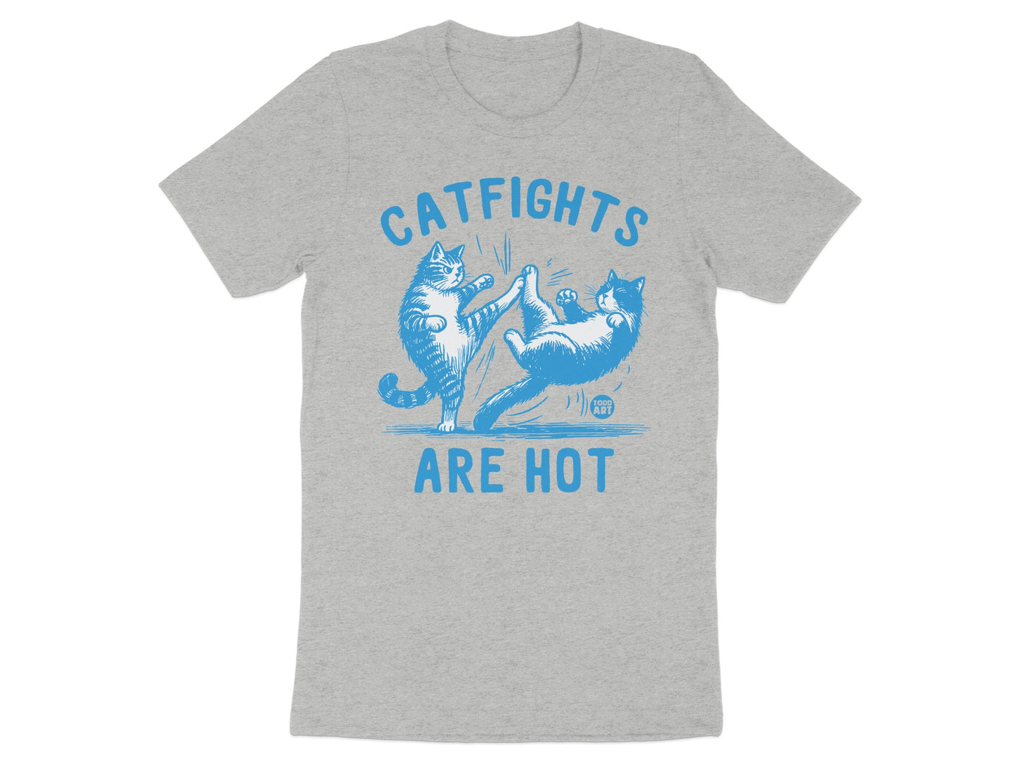 Catfights Are Hot Graphic T-shirt product