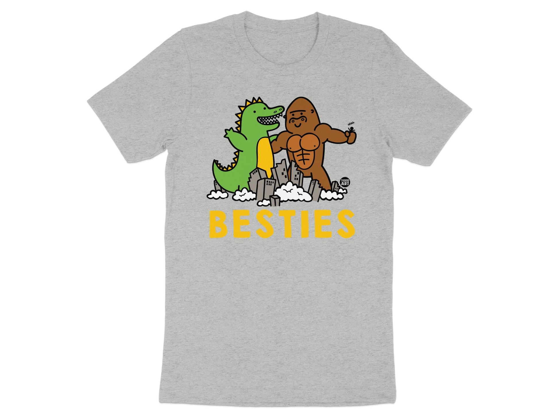 Dinosaur and Monster Besties T-Shirt product type