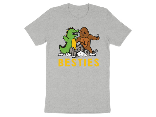 Dinosaur and Monster Besties T-Shirt product type