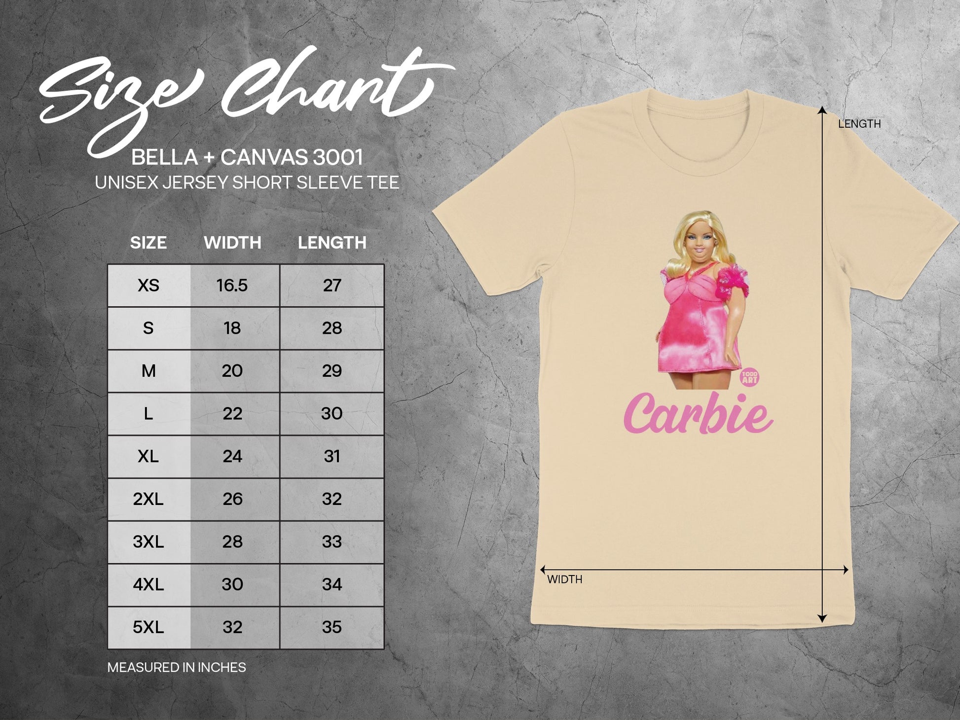 Barbie Themed Short Sleeve Tee Shirt