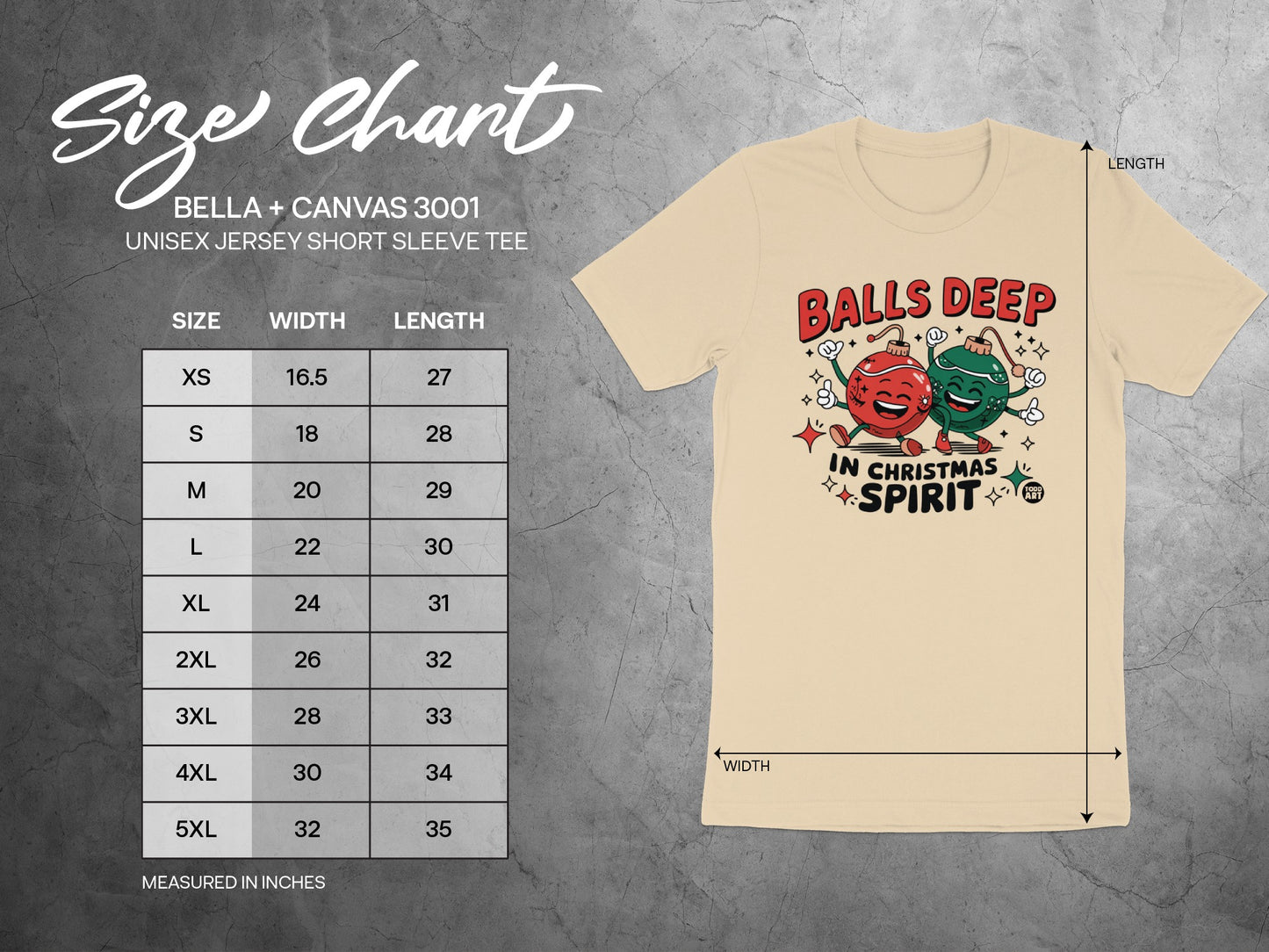 Balls Deep in Christmas Spirit T-Shirt product