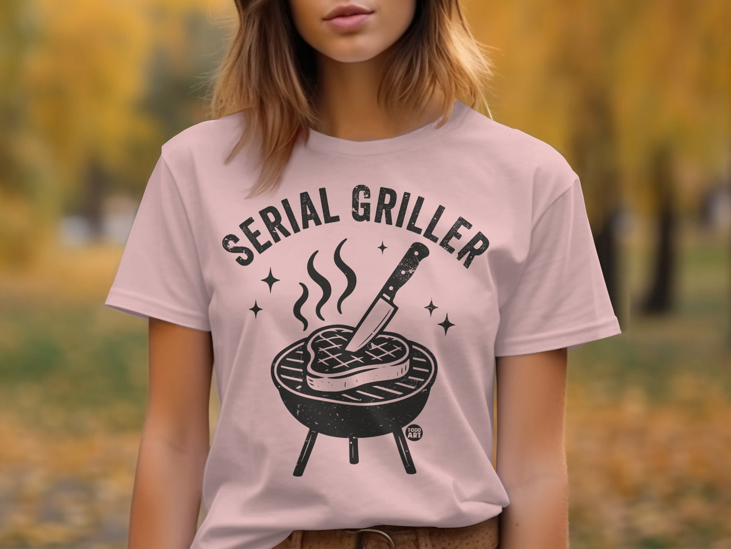 Serial Griller Graphic Tee T-shirt product