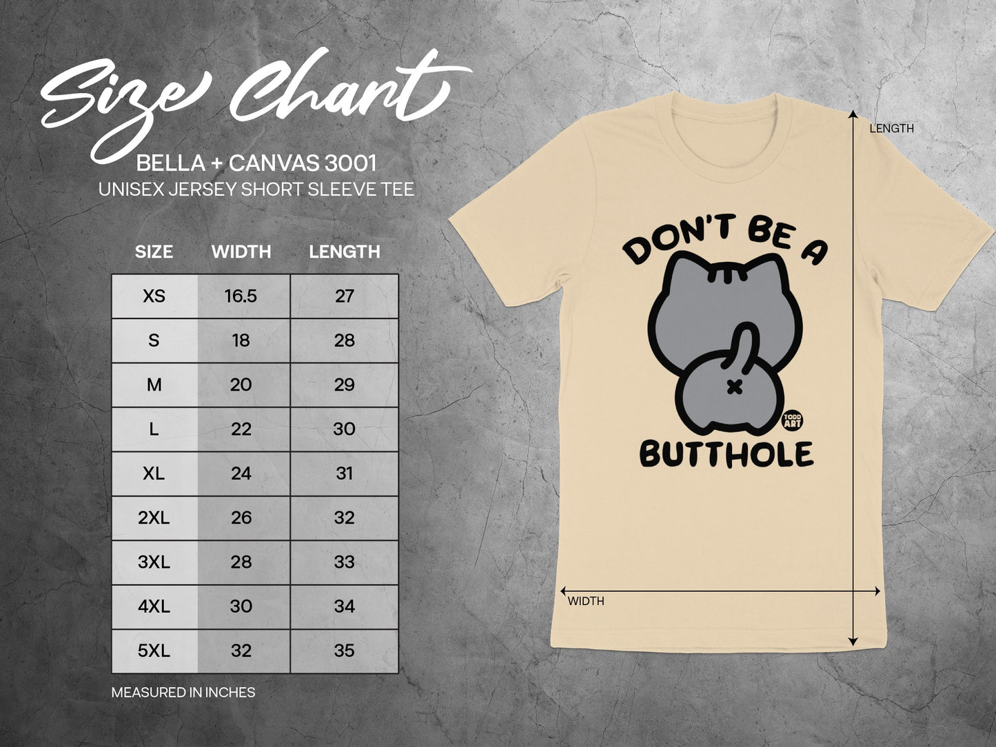 Don't Be A Butthole Unisex Jersey Short Sleeve Tee product