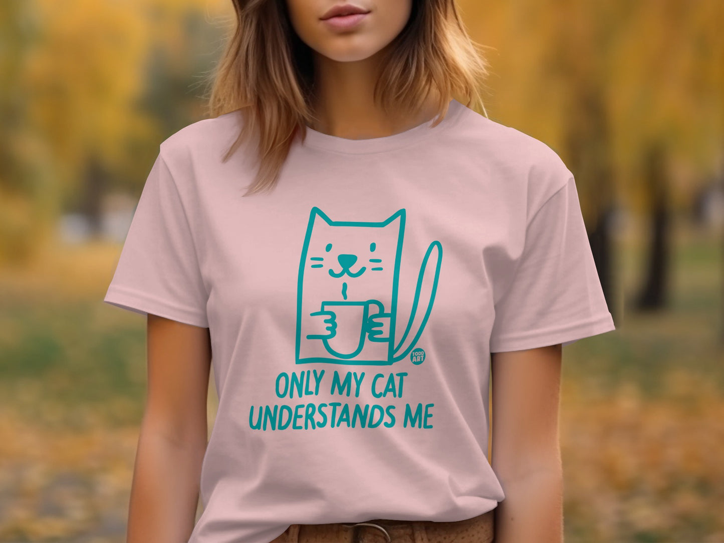 Only My Cat Understands Me T-shirt product