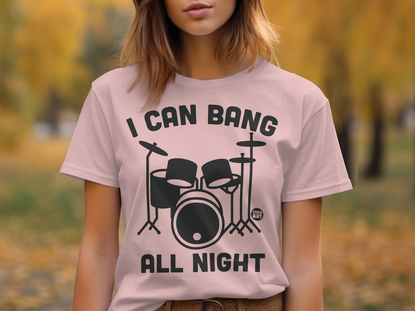 I Can Bang All Night Drum Kit Graphic T-shirt product