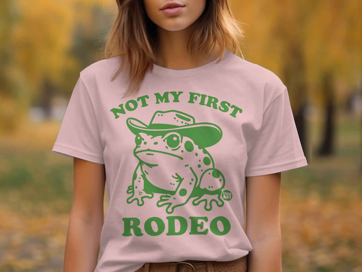 Not My First Rodeo Graphic Frog T-Shirt product type
