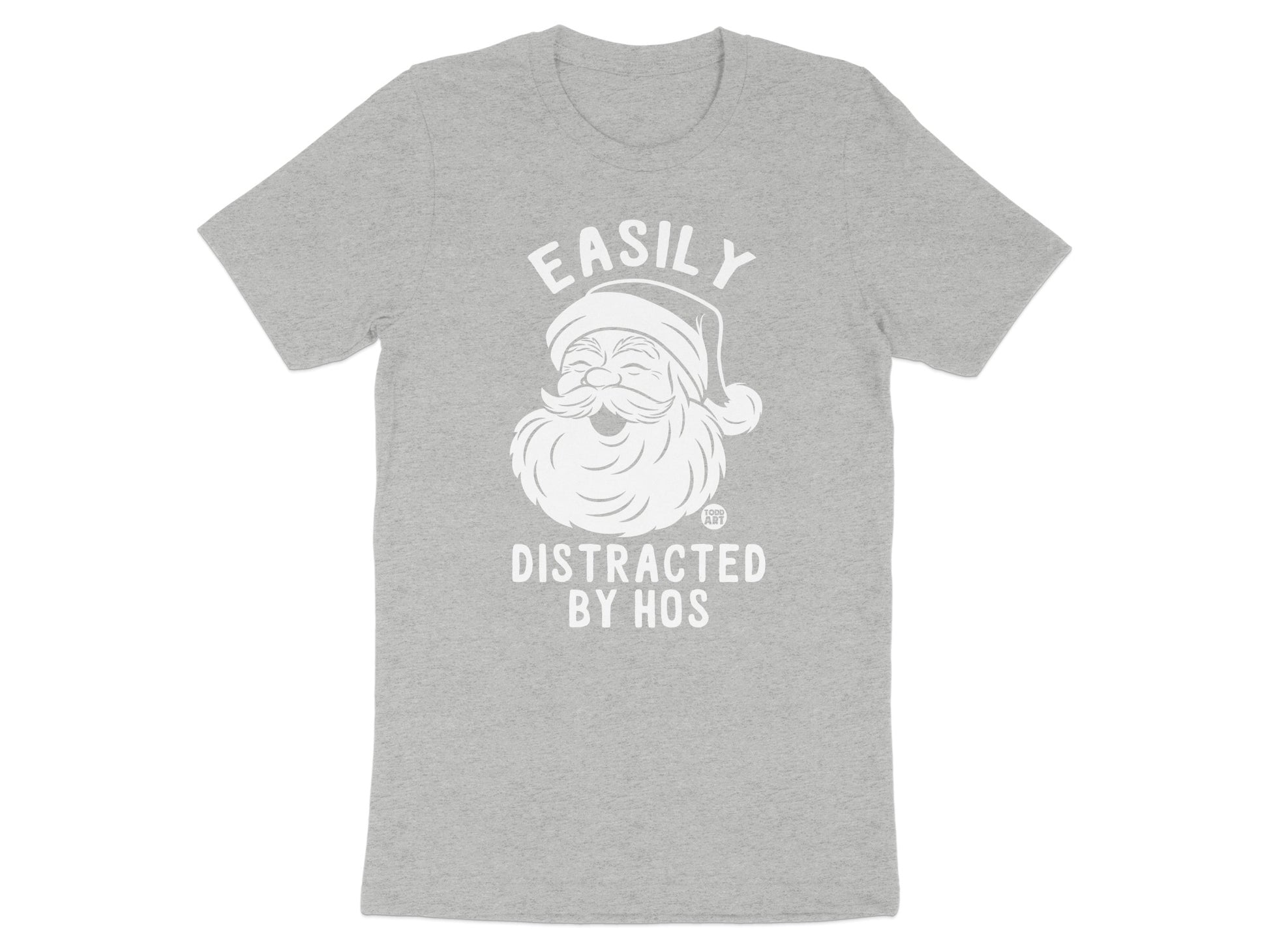 Easily Distracted By Hos Santa Claus T-shirt product type