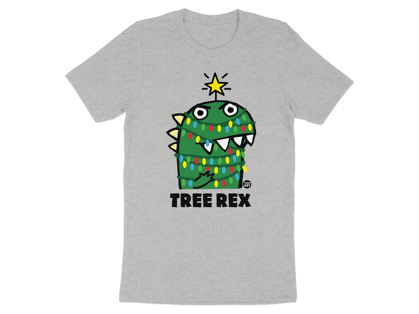 Cute Christmas Dinosaur Tree Rex Graphic T-Shirt product type