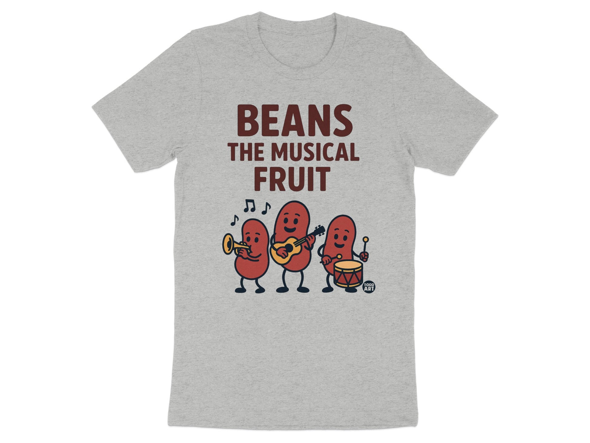 Beans the Musical Fruit Funny T-Shirt with Cute Design