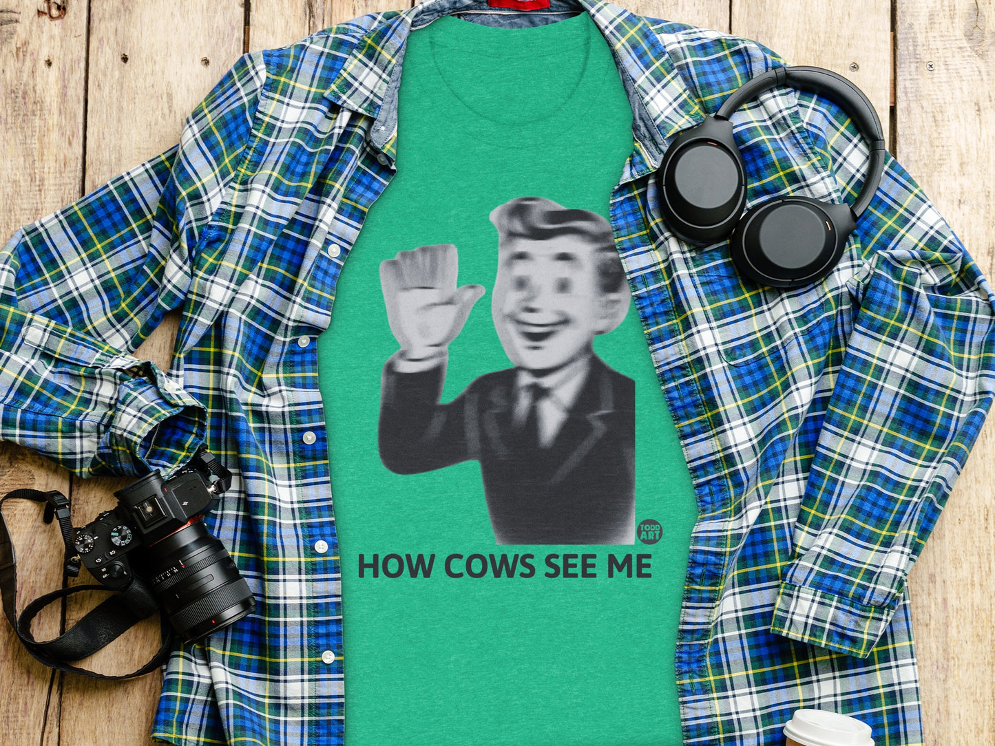 How Cows See Me Graphic Printed T-shirt product