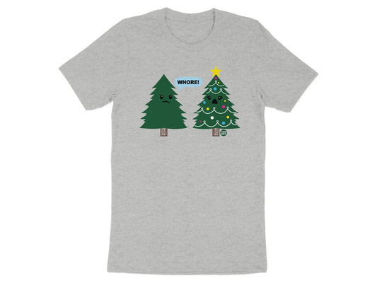 Funny Christmas Tree Graphic T-Shirt Novelty product
