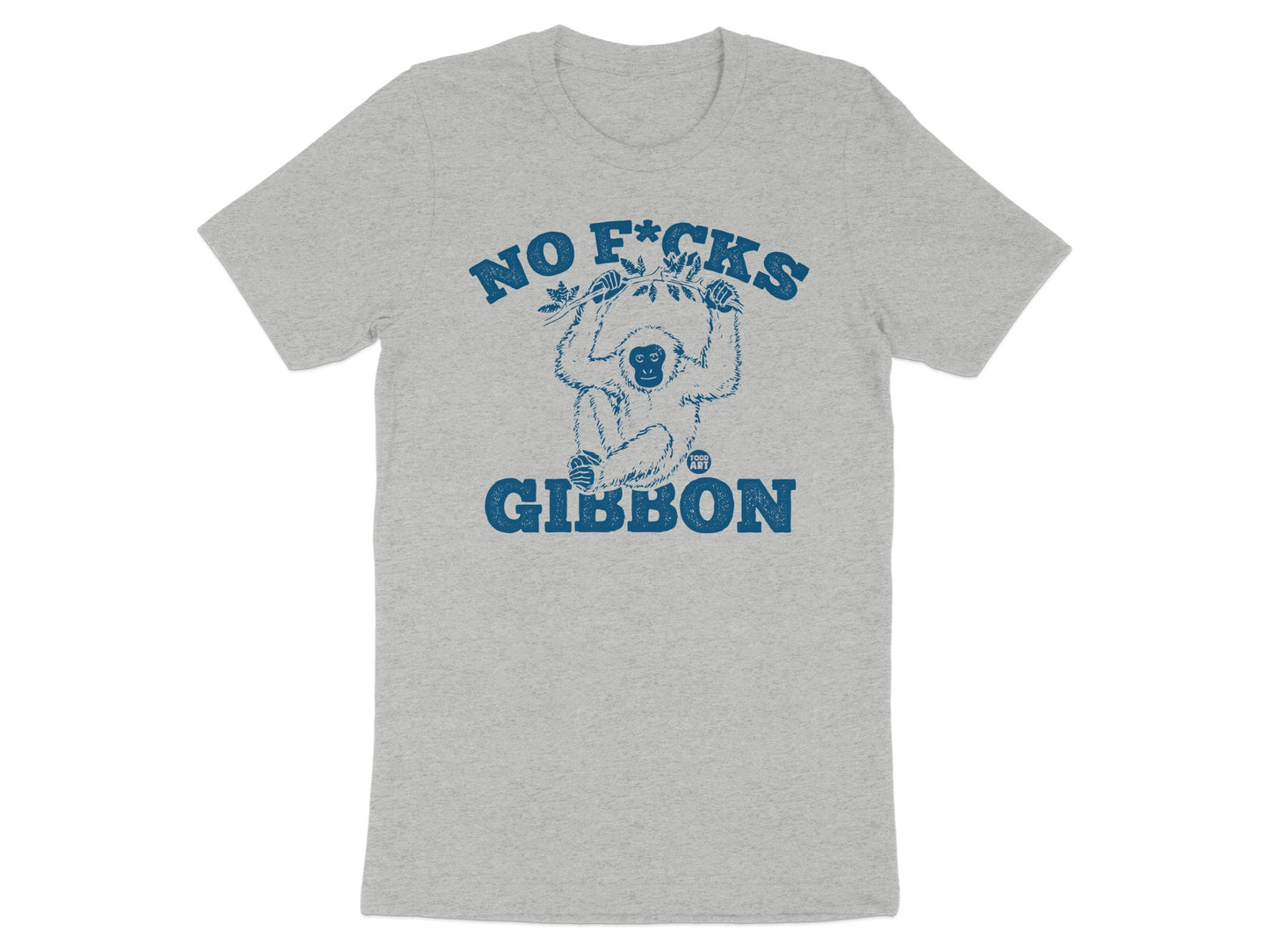 No F*cks Gibbon Graphic Shirt funny quirky product