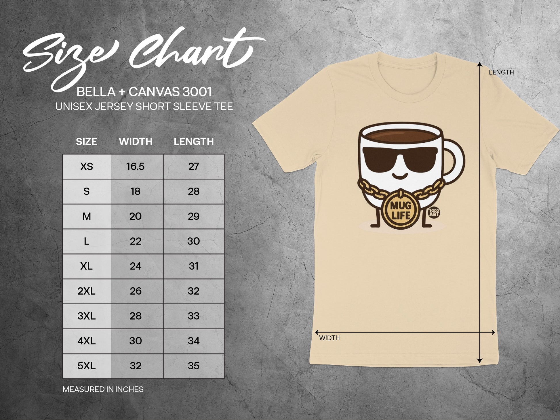 Coffee Mug with Sunglasses Graphic Tee product