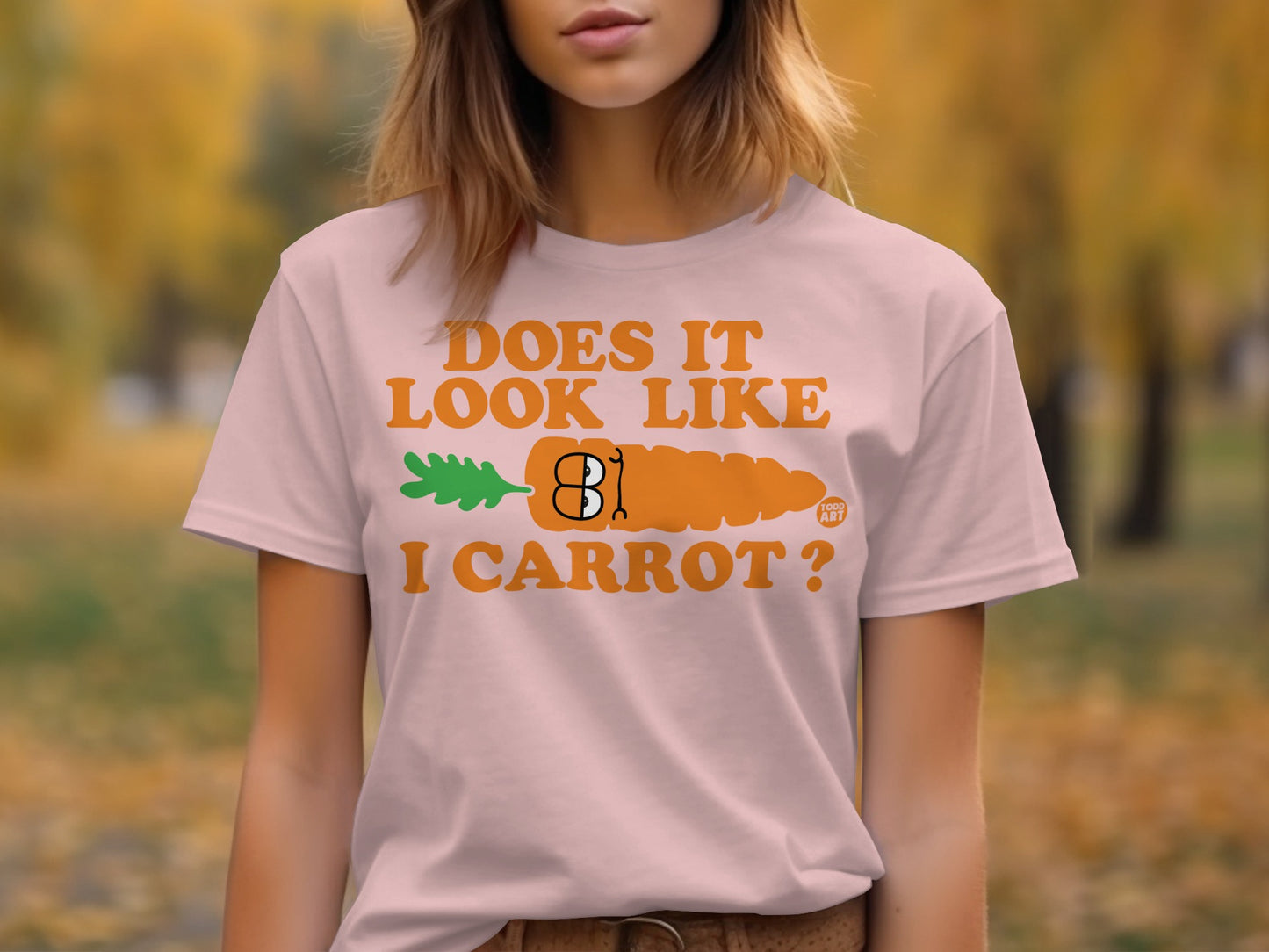 Funny Carrot Costume Does It Look Like A Carrot Shirt