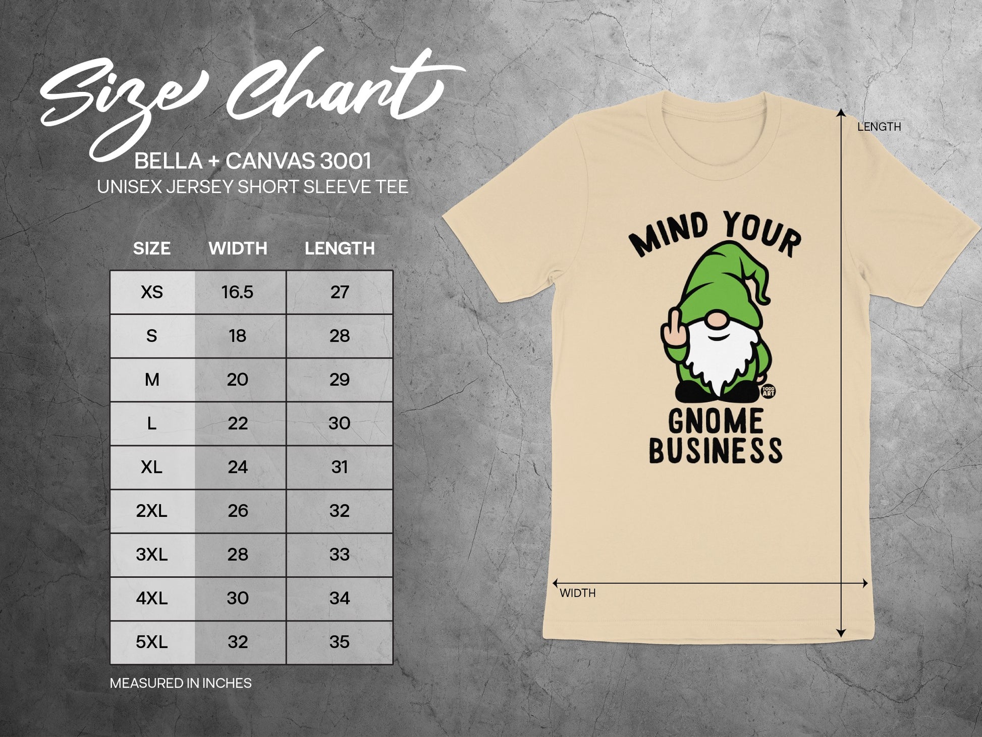 Mind Your Gnome Business Short Sleeve Tee product