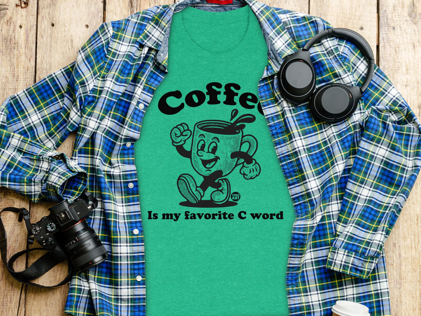 Coffee Is My Favorite C Word Graphic T-Shirt product type