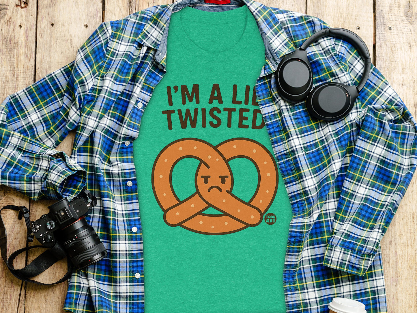 I'm A Lil Twisted Pretzel Graphic T-Shirt product