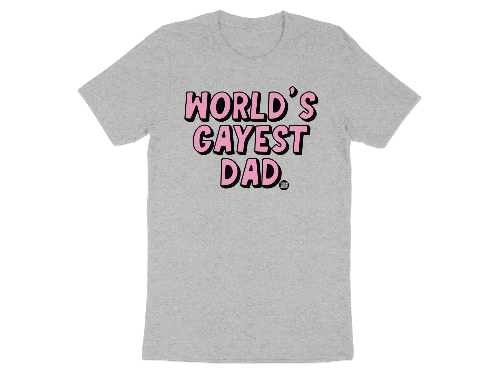 World's Gayest Dad Graphic Tee product type