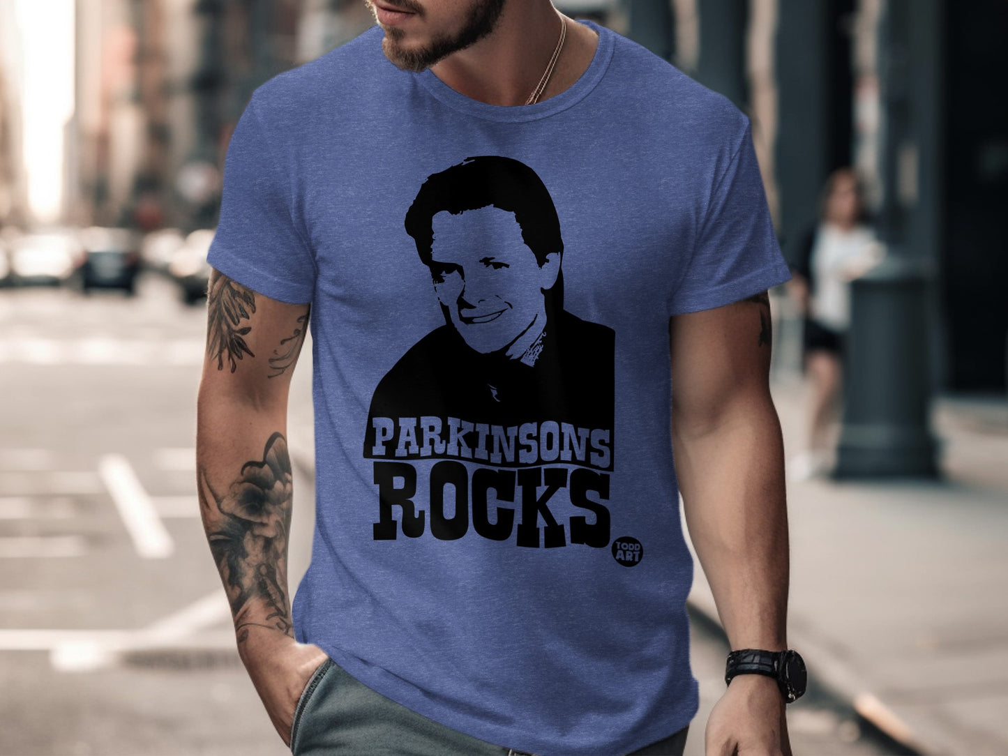 Parkinsons Rocks Graphic T-Shirt
