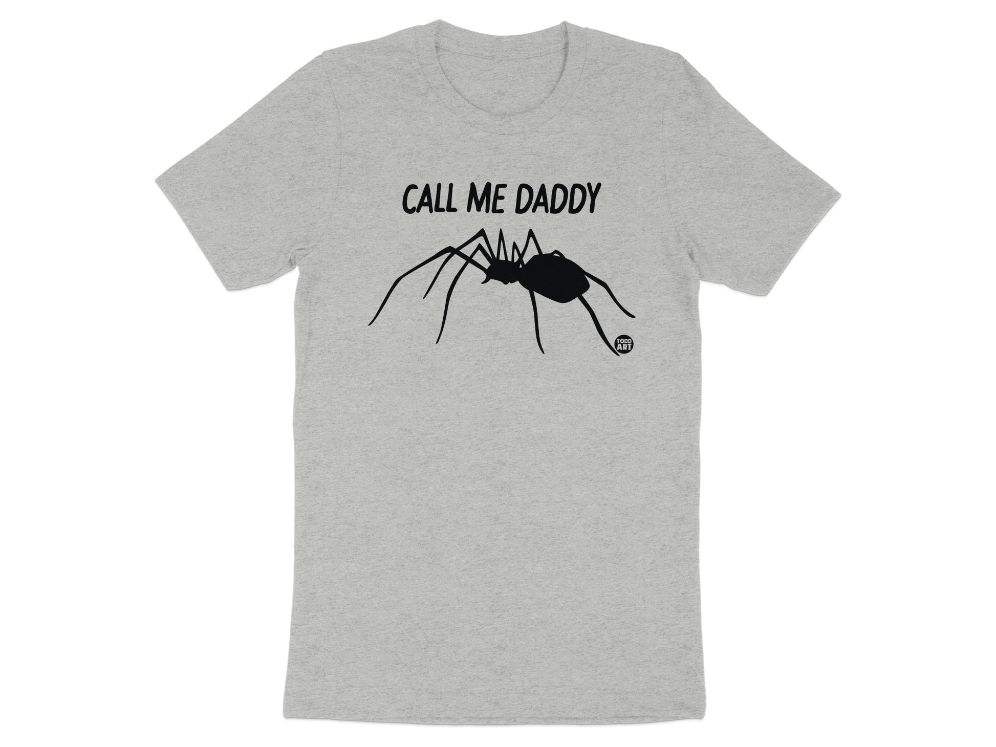 Call Me Daddy Graphic Spider Printed T-Shirt product type