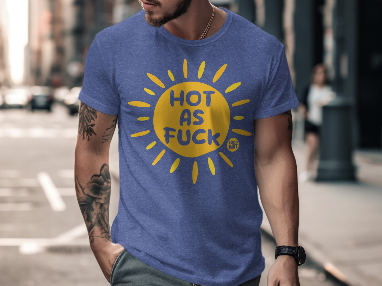 Hot As Fuck Graphic T-Shirt for Casual Wear