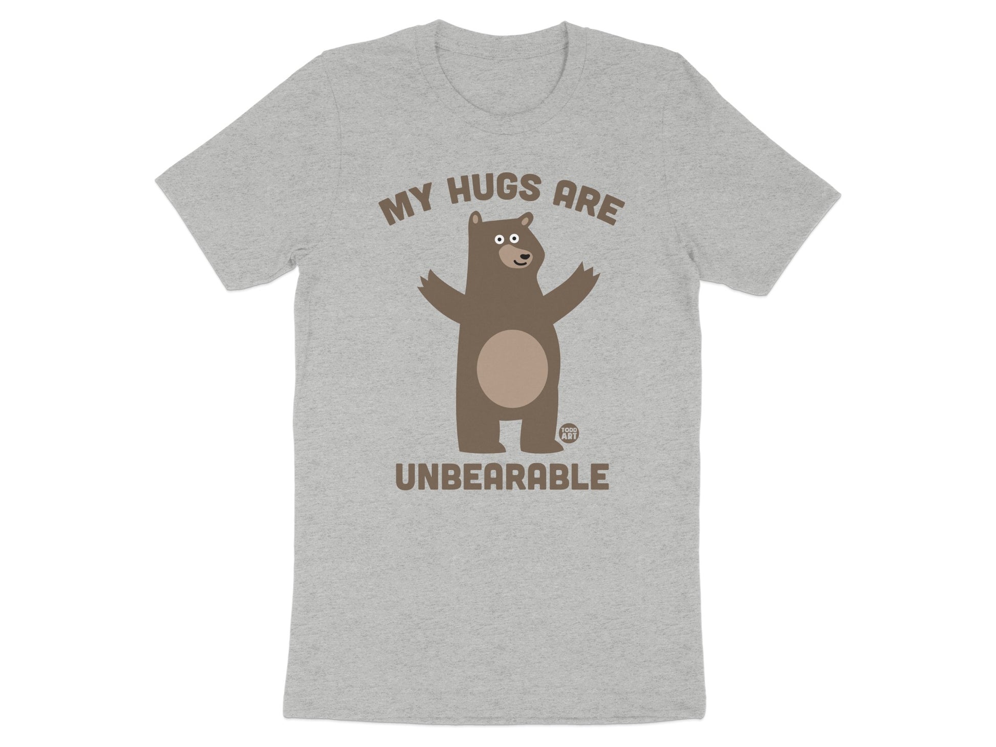 My Hugs Are Unbearable Cute Bear Graphic Shirt product