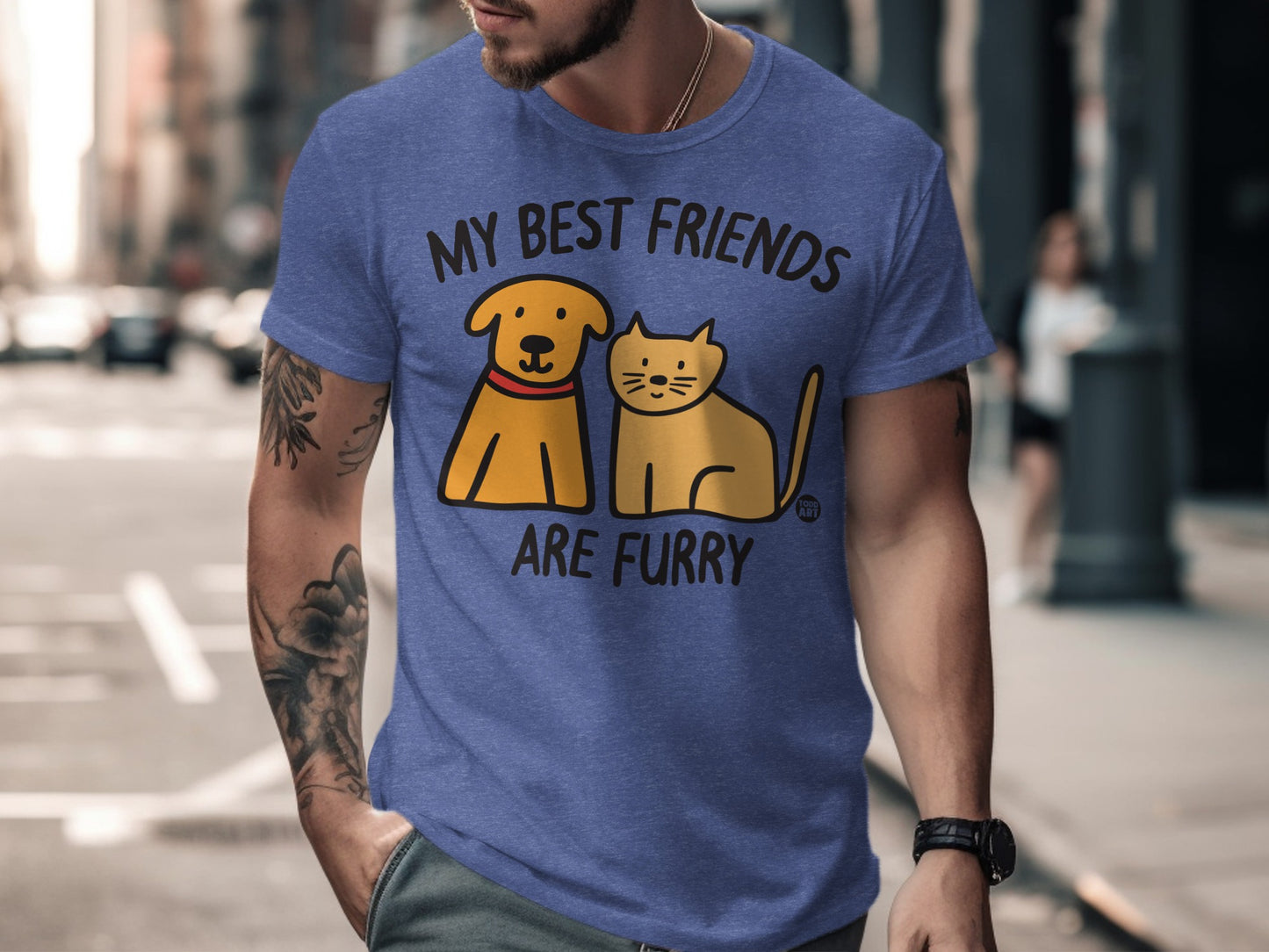 My Best Friends Are Furry T-Shirt product type