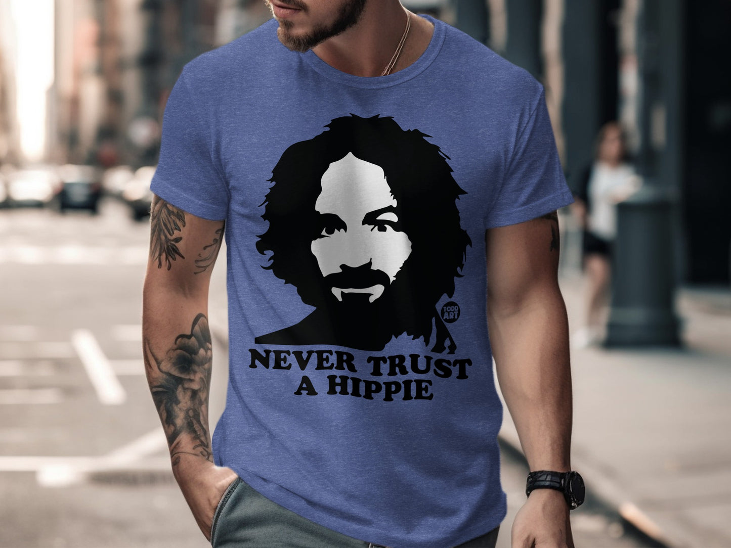 Never Trust a Hippie Graphic T-Shirt