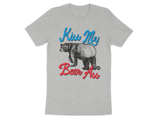 Kiss My Bear Ass Graphic Print T-Shirt product type
