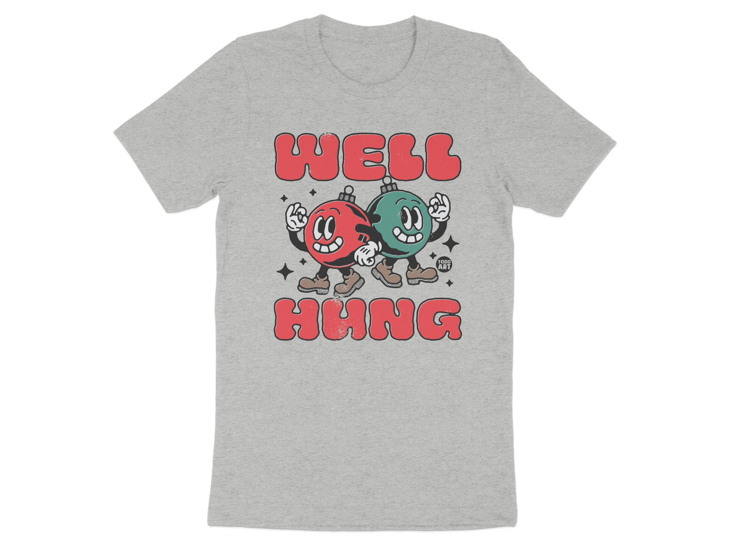 Well Hung Graphic Design T-shirt product