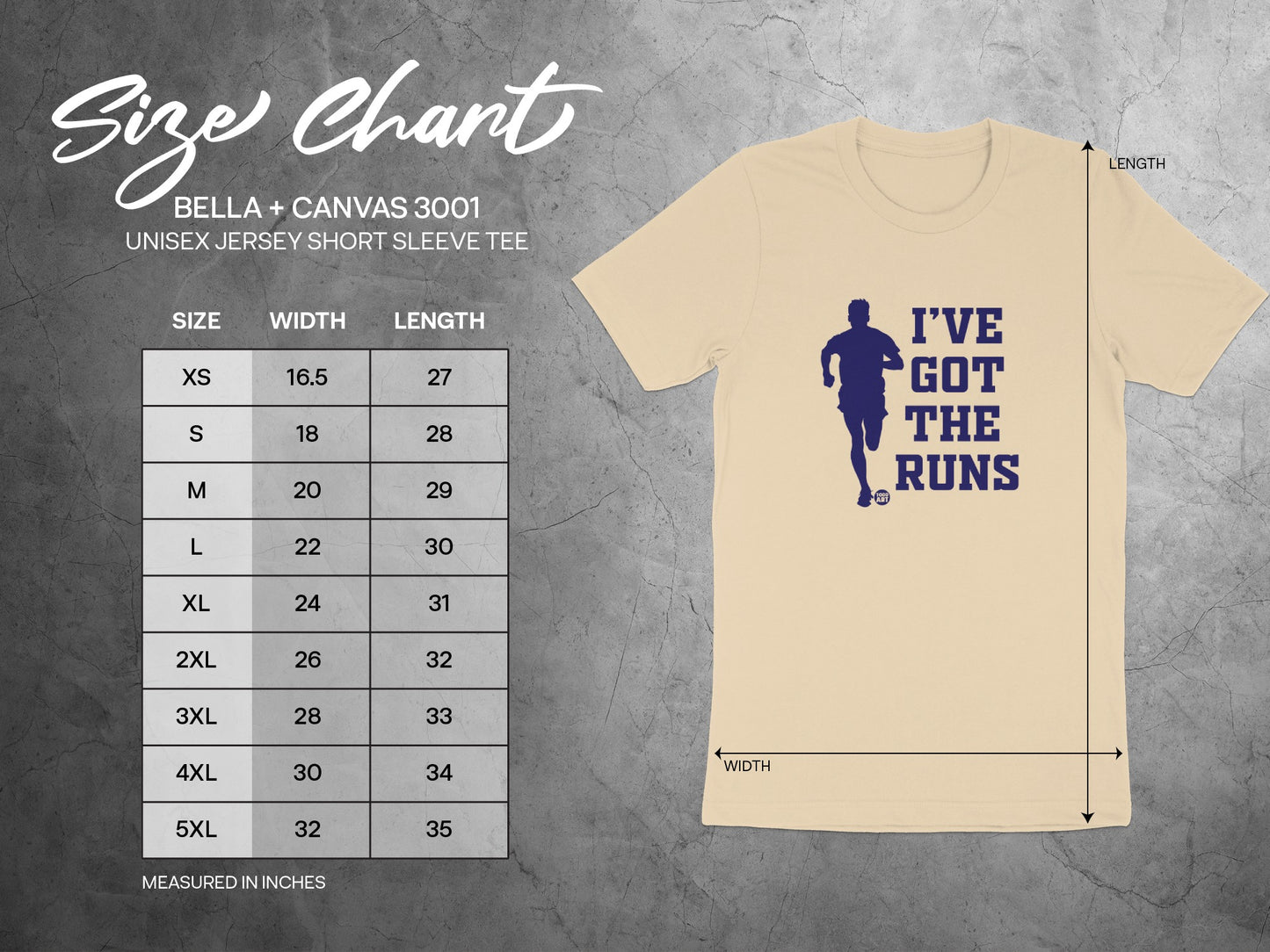 I've Got The Runs Bella Canvas 3001 Unisex Shirt product