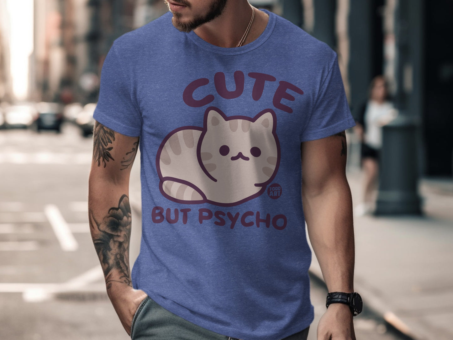 Cute But Psycho Graphic Tee Shirt product