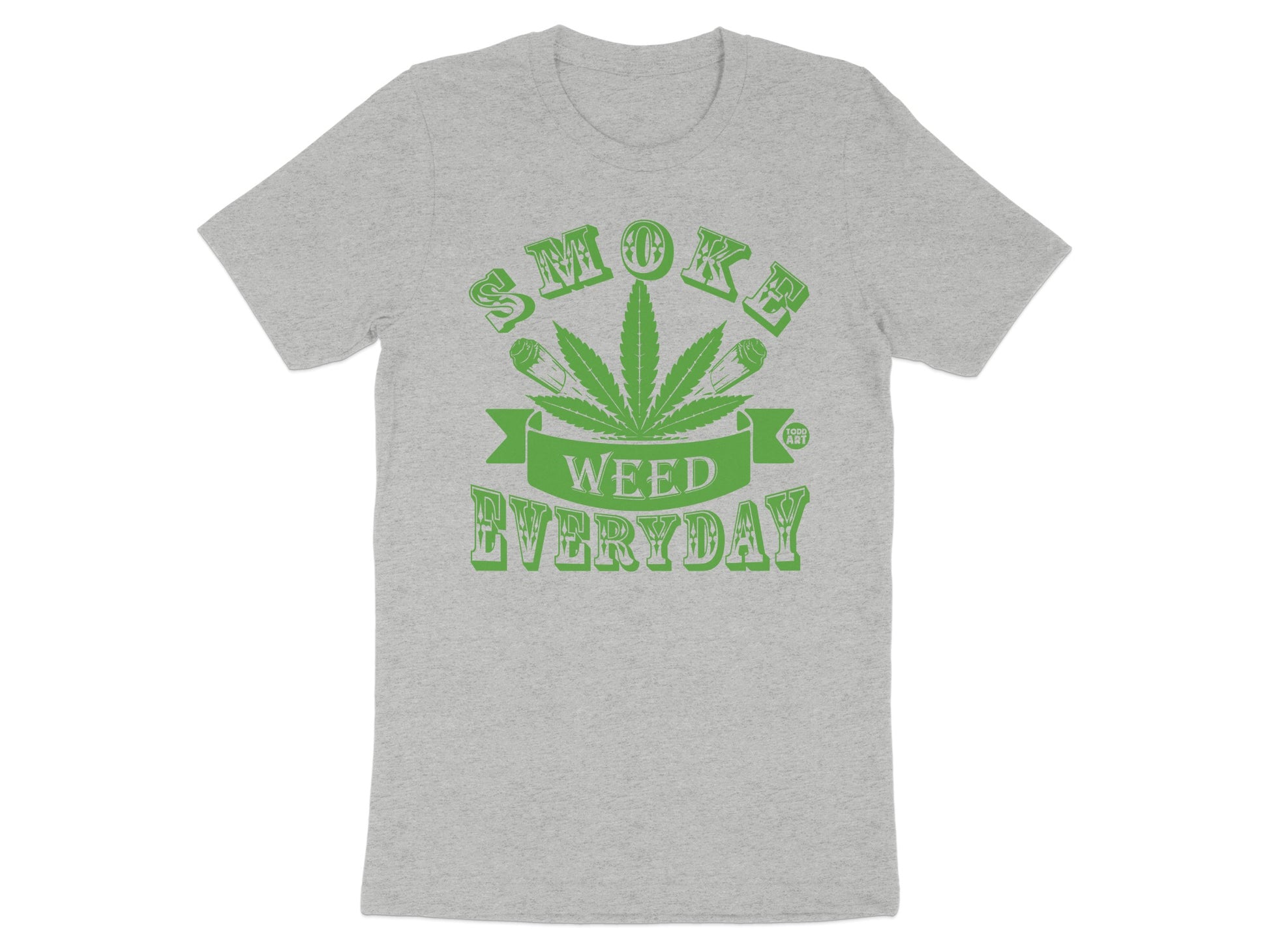 Smoke Weed Everyday Graphic T-Shirt Fashion Tee