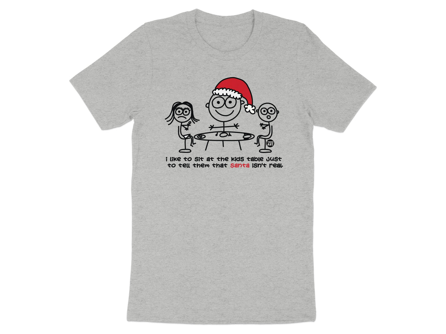 Funny Holiday Graphic Kids Table Joke T-Shirt product