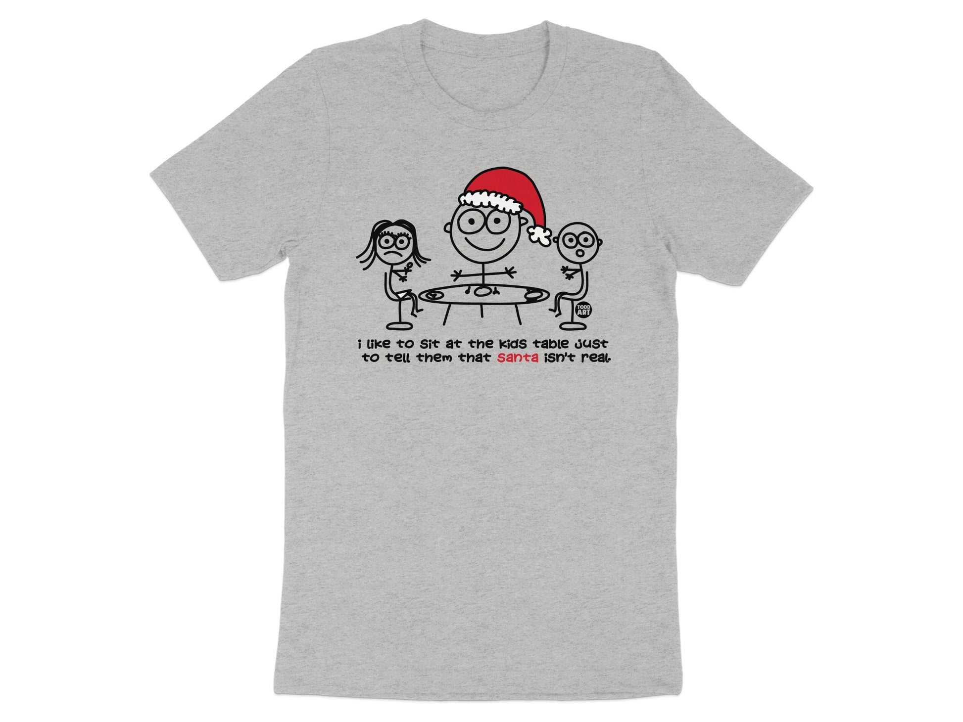 Funny Holiday Graphic Kids Table Joke T-Shirt product