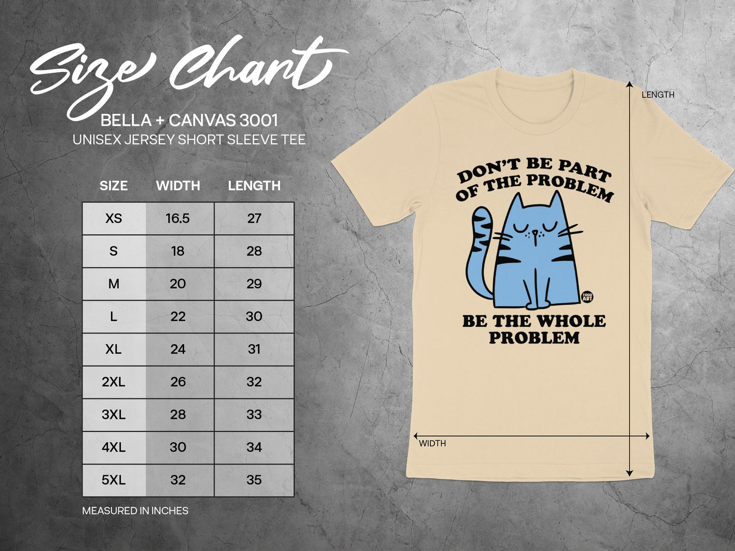 Be The Whole Problem Graphic Unisex Jersey Tee product