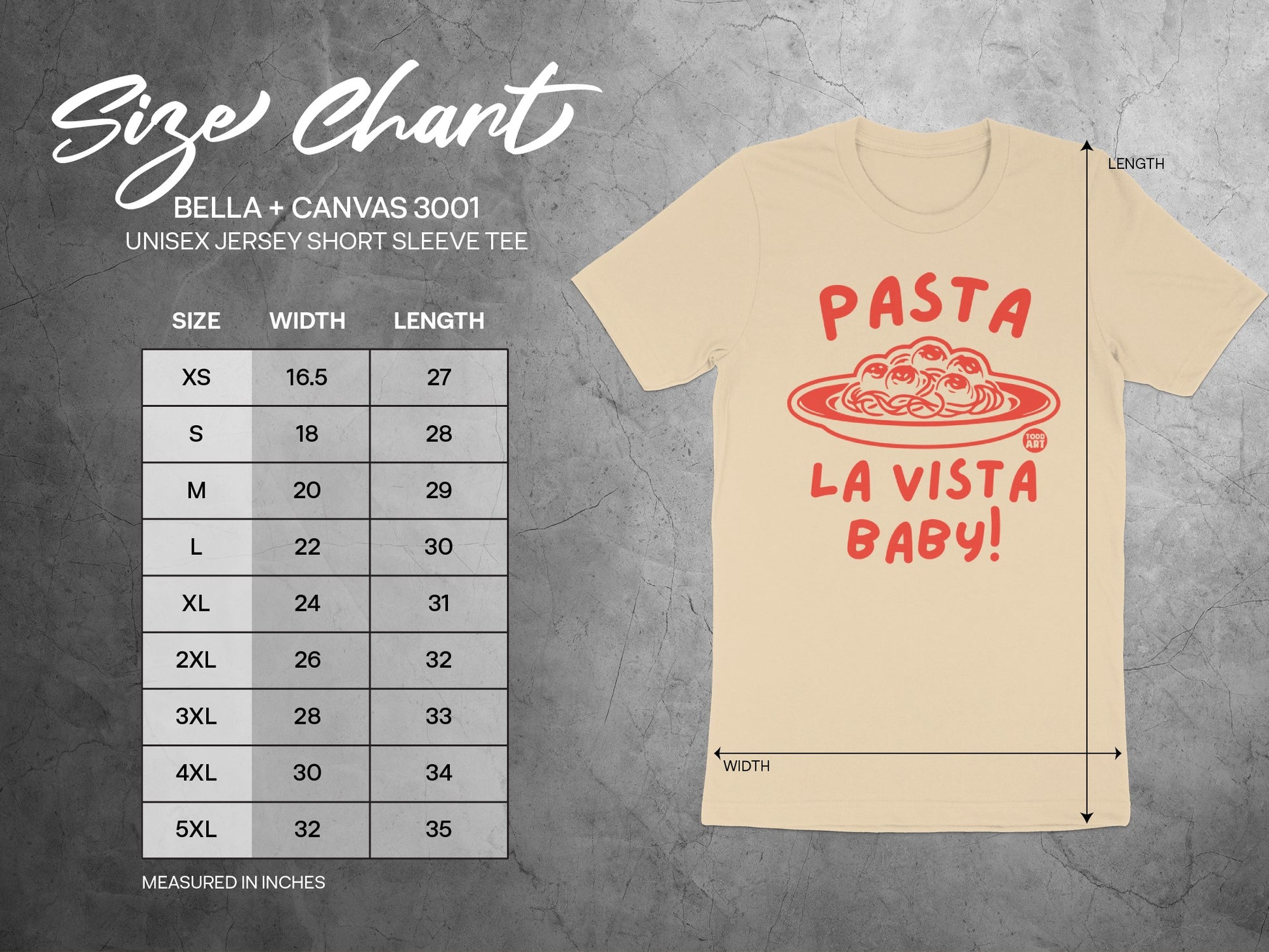 Pasta La Vista Baby Unisex Jersey Short Sleeve Tee product