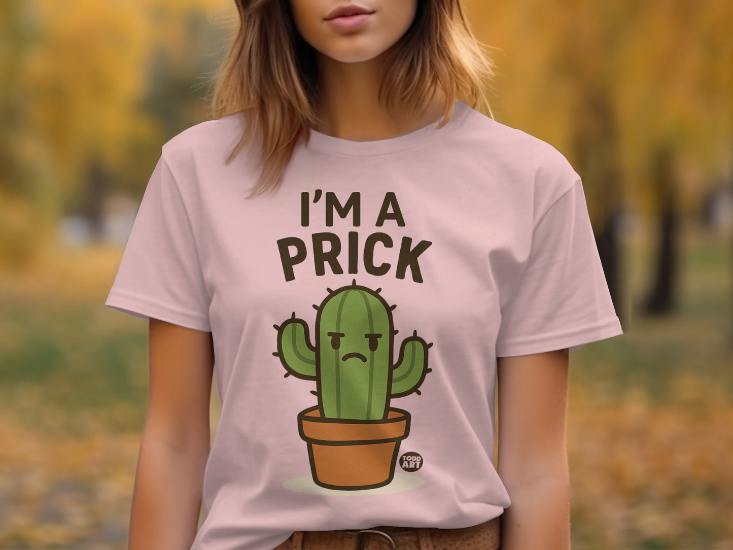I'm A Prick Sad Cactus Graphic Tee product
