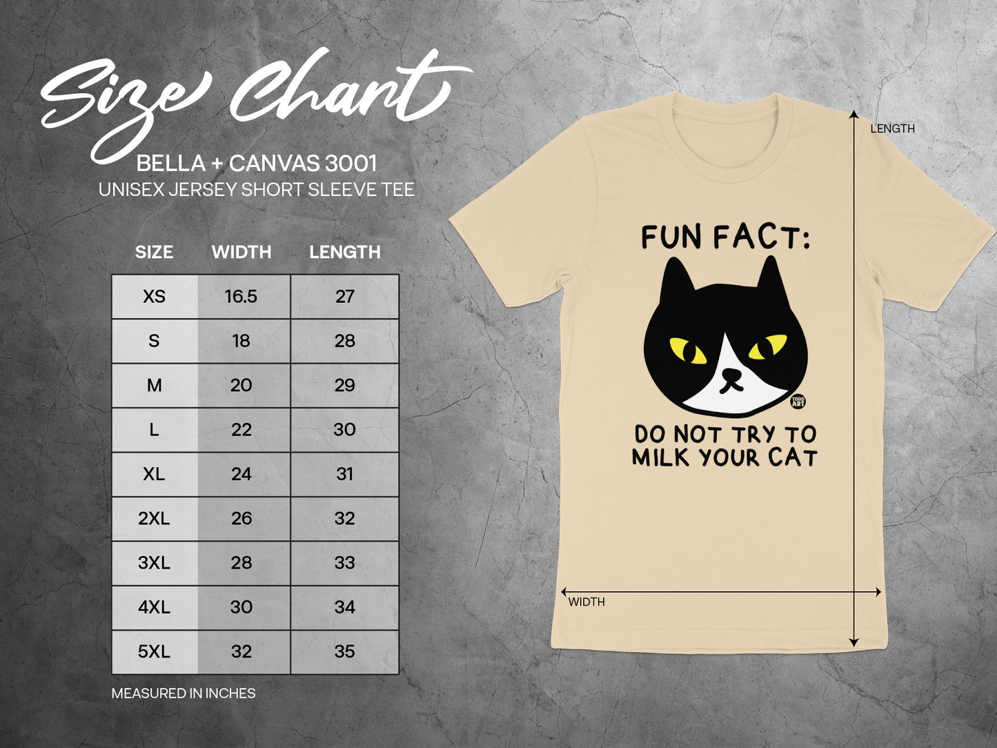 Fun Fact Do Not Try To Milk Your Cat t-shirt product