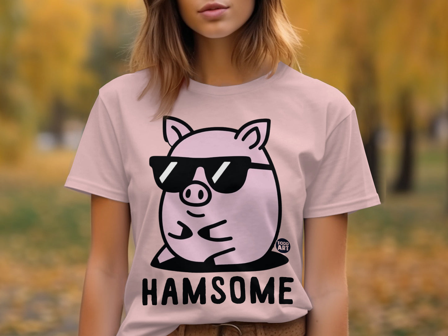 Stylish Hamsters Graphic Printed Fashion T-Shirt