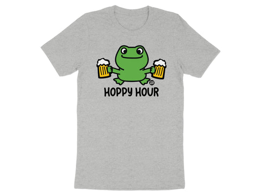 Hoppy Hour Frog with Beer Graphic T-Shirt product type