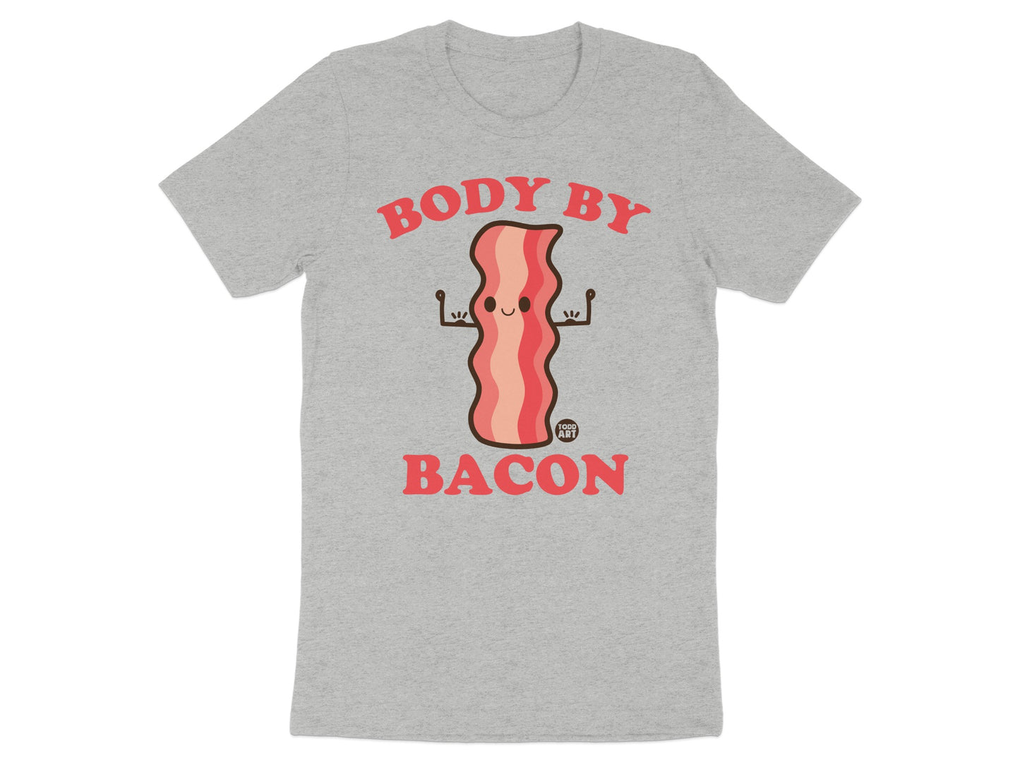Body By Bacon Funny Graphic T-Shirt product